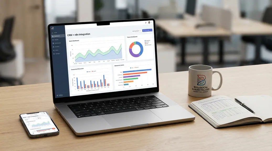 Automação de Gestão de Leads com n8n e CRM para Agências de Marketing no Brasil